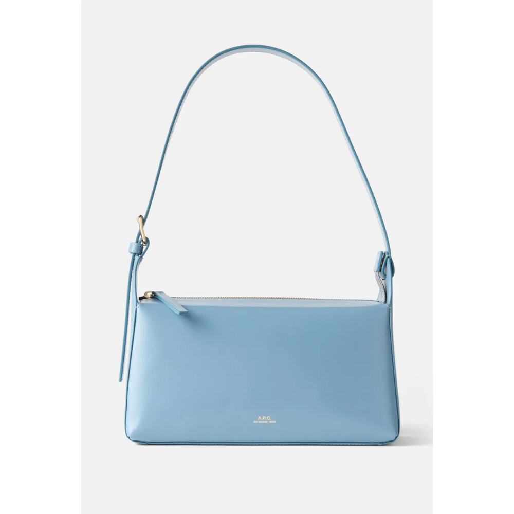 A.P.C. Virginie Shoulder Bag in Blue